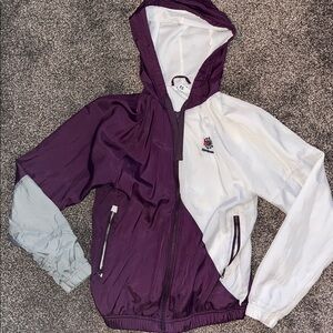 Reebok classic women’s XS windbreaker zip jacket